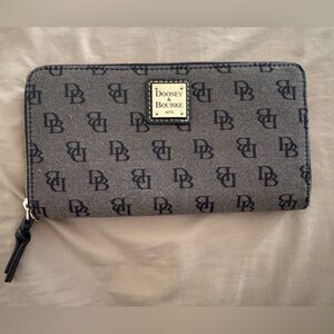 Dooney & Bourke Gray Monogram Wallet